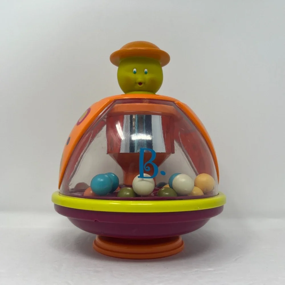 B-Toys Poppitoppy Balls Popper Spinning Tumble Development Toddler Toy